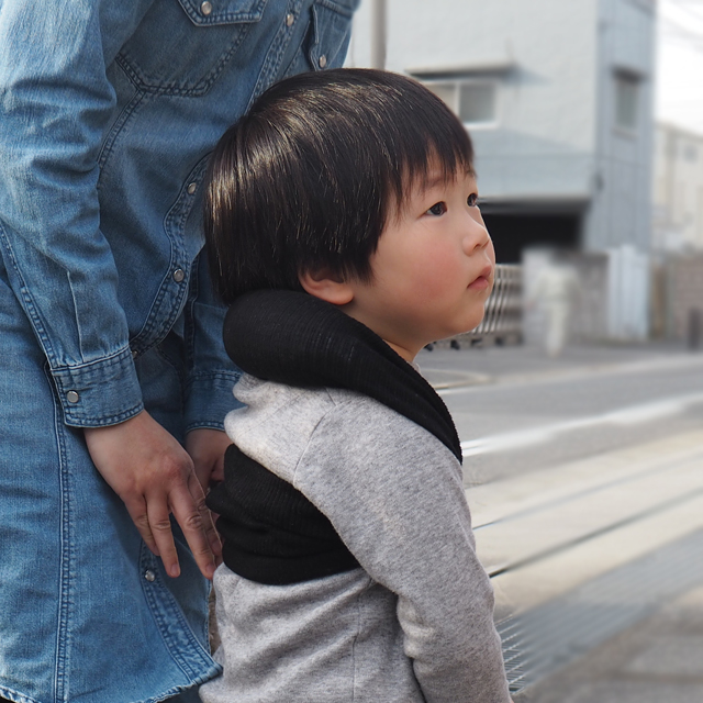 ふわっと腹巻 薄手 使用イメージ